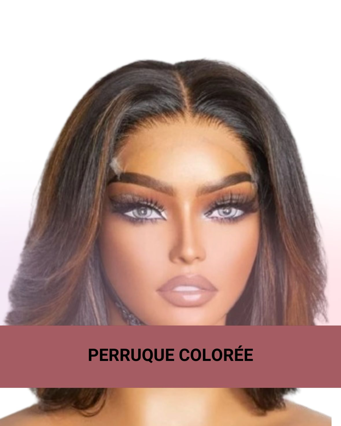 Perruque Colorée